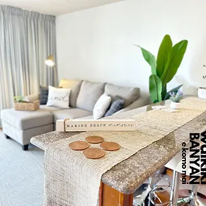 Apartment Stunning 1bd A Block Away To Waikiki Free Parking, Honolulu